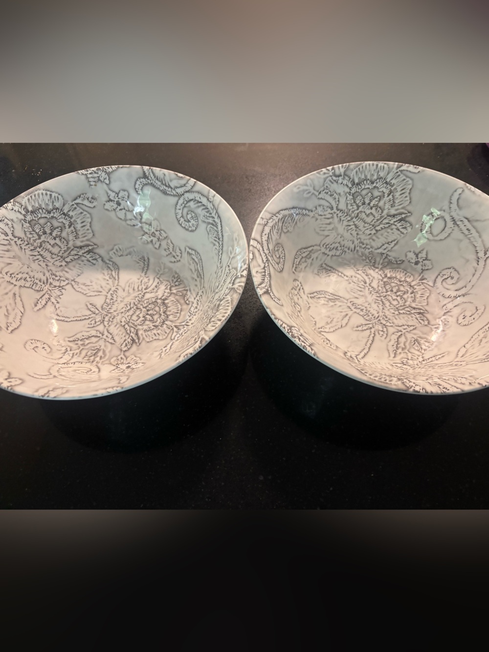 Cynthia Rowley White Bowl Set